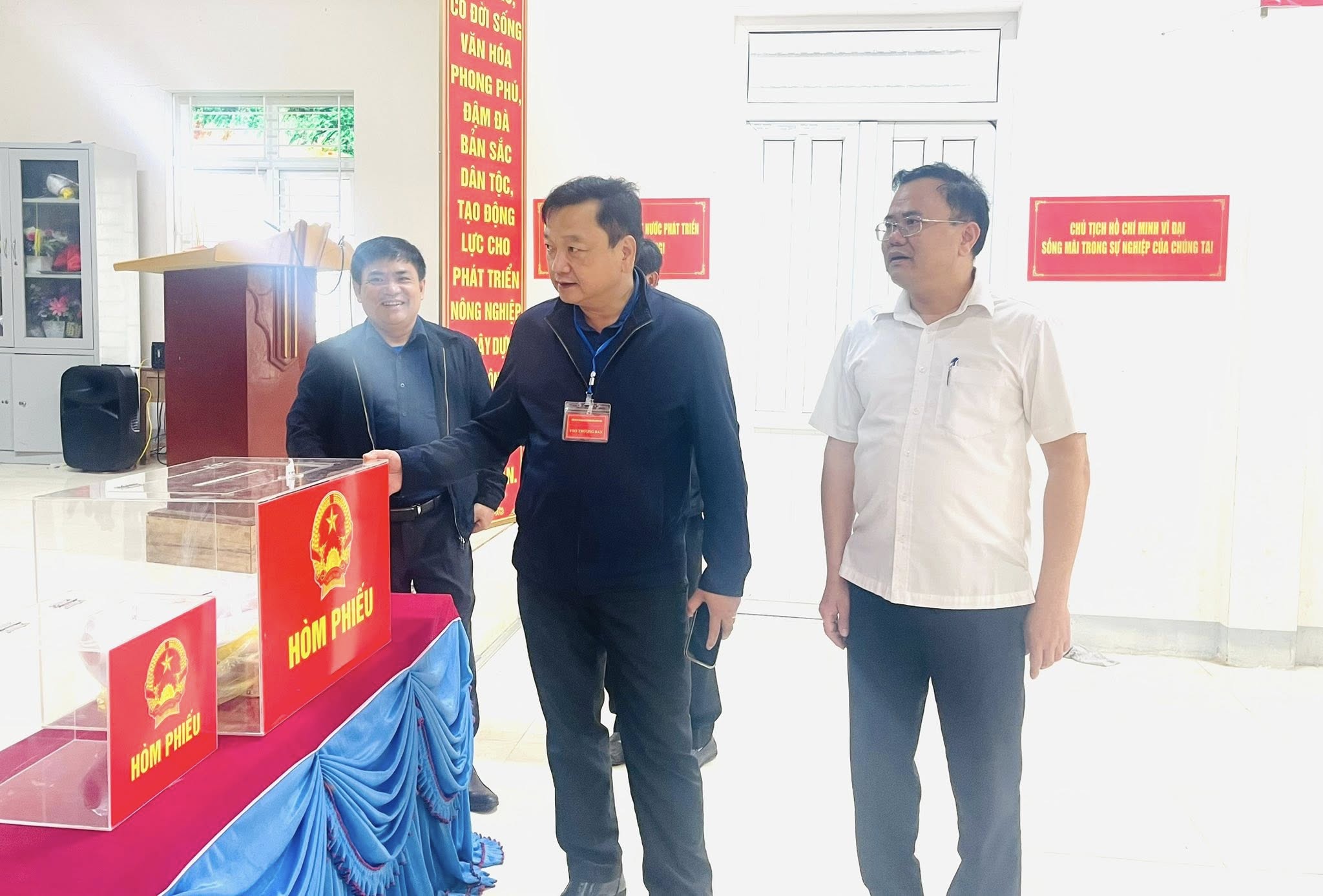 Lãnh đạo tỉnh kiểm tra công tác chuẩn bị bầu cử Quốc hội khóa XVI và đại biểu HĐND các cấp nhiệm kỳ 2026 -2031