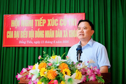 Cử tri gửi trọn niềm tin - Đại biểu HĐND xã Đồng Tiến lắng nghe để hành động vì Nhân dân