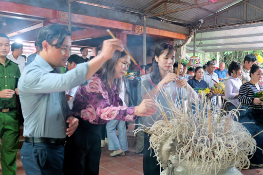 Xã Đồng Tiến tổ chức Lễ Kỳ phúc Lục ngoạt tại Miếu Ao năm 2026