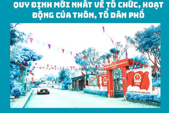 Quy định mới nhất về tổ chức, hoạt động của thôn, tổ dân phố