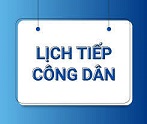 Lịch tiếp công dân tháng 10/2025